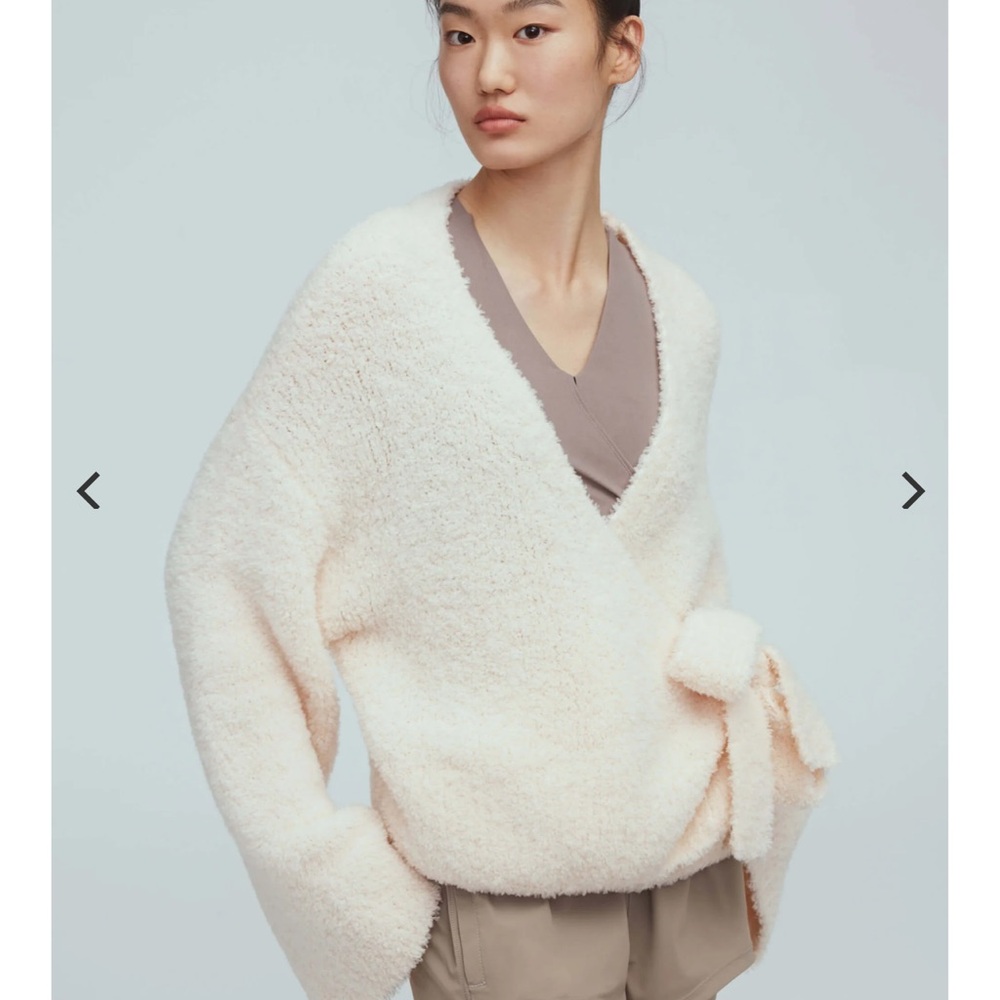Neiwai ballet wool cardigan